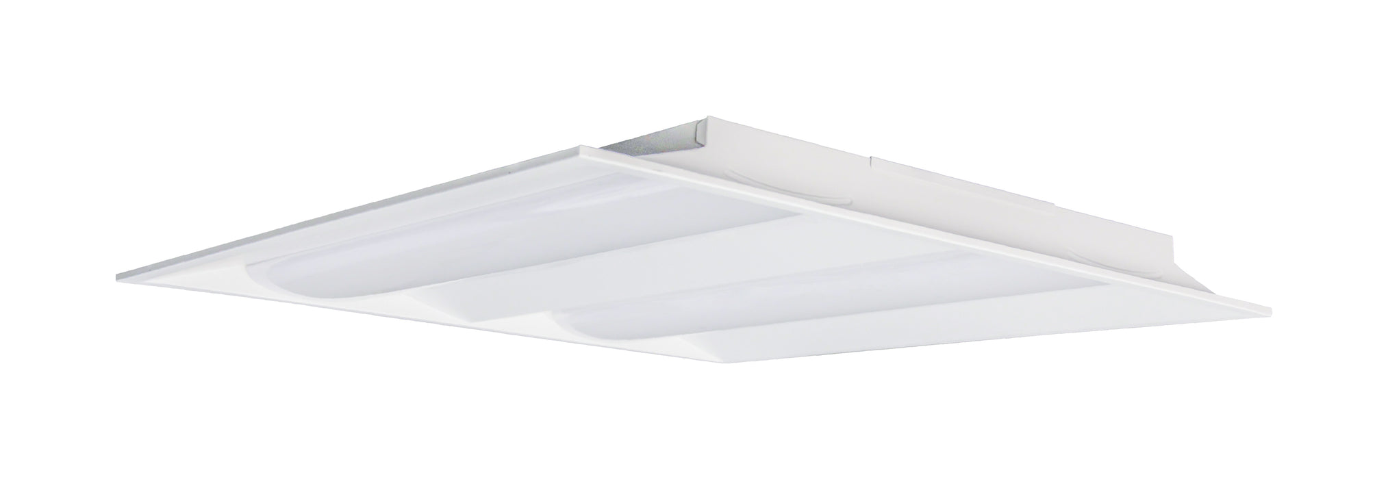 LED Troffer Fixture in White