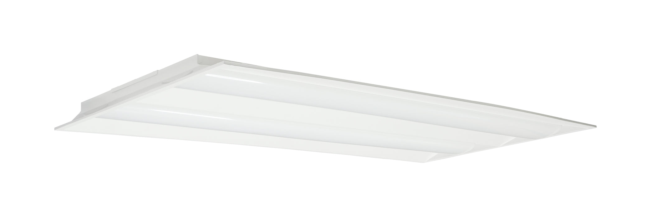 LED Troffer Fixture in White