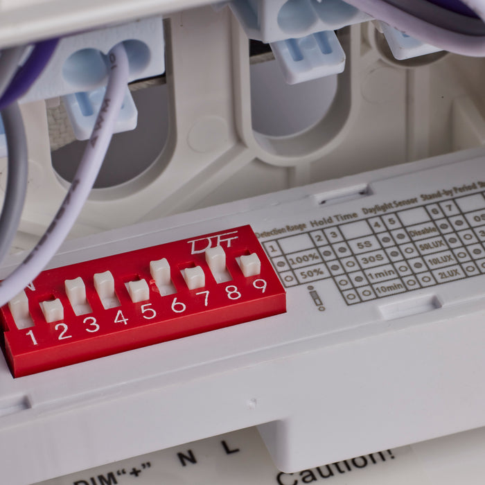 LED Tri-Proof Linear Fixture in White and Gray