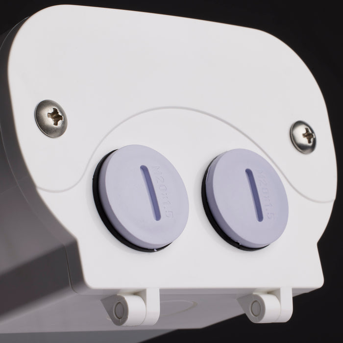 LED Vapor Tight in White and Gray