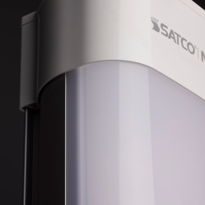 LED Tri-Proof Linear Fixture in White and Gray