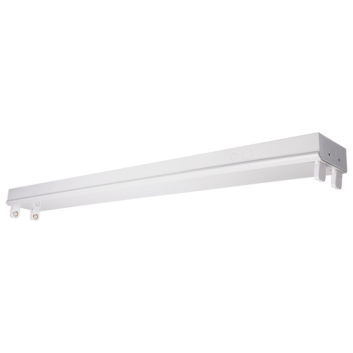 2' Dual T8 Lamp Ready Fixture in White