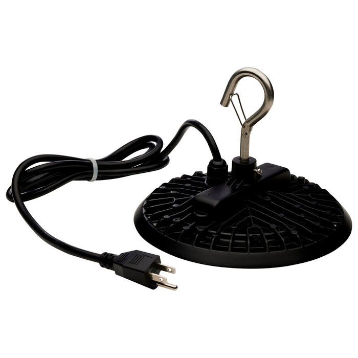 LED UFO w/Plug in Black