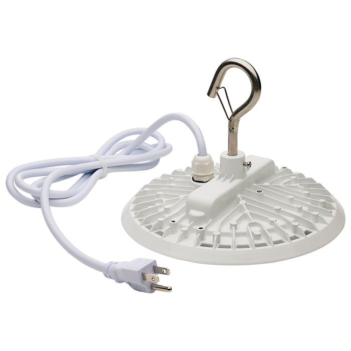 LED UFO w/Plug in White