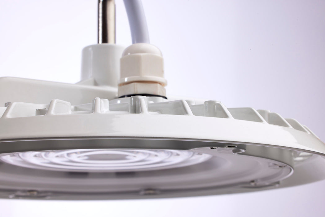 LED UFO w/Plug in White