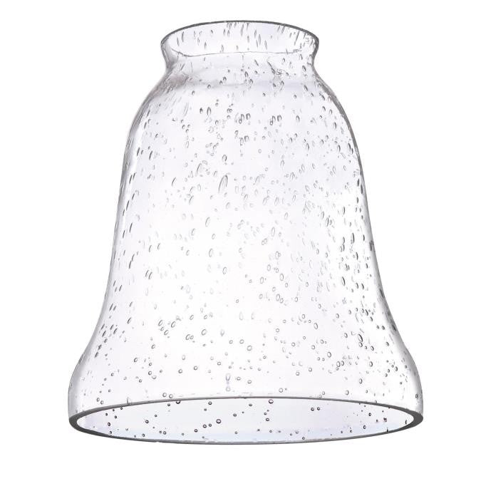 Myhouse Lighting Westinghouse Lighting - 8109500 - Shade - Glass Bell Shade - Clear Seeded