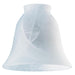 Myhouse Lighting Westinghouse Lighting - 8127200 - Shade - Glass Bell Shade - Milky Scavo