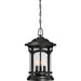 Myhouse Lighting Quoizel - MBH1911K - Three Light Outdoor Hanging Lantern - Marblehead - Mystic Black