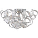 Myhouse Lighting Quoizel - RBN1622MN - Five Light Flush Mount - Ribbons - Millenia