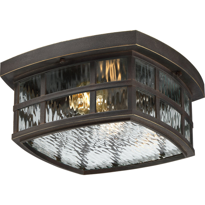 Myhouse Lighting Quoizel - SNN1612PN - Two Light Outdoor Flush Mount - Stonington - Palladian Bronze