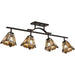 Myhouse Lighting Quoizel - TFIK1404VA - Four Light Track Light - Inglenook - Valiant Bronze