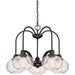 Myhouse Lighting Quoizel - TRG5105OZ - Five Light Chandelier - Trilogy - Old Bronze