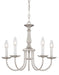 Myhouse Lighting Nuvo Lighting - 60-1298 - Five Light Chandelier - Chandelier - Brushed Nickel