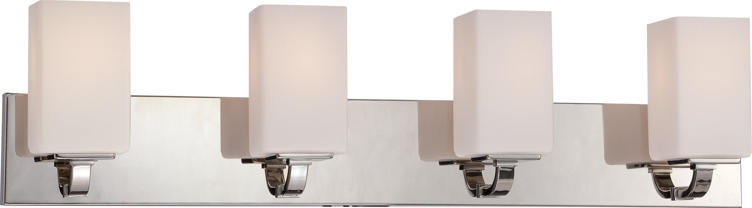 Myhouse Lighting Nuvo Lighting - 60-5184 - Four Light Vanity - Vista - Polished Nickel