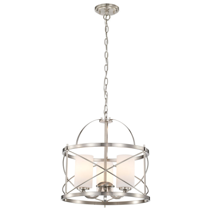 Myhouse Lighting Nuvo Lighting - 60-5333 - Three Light Pendant - Ginger - Brushed Nickel