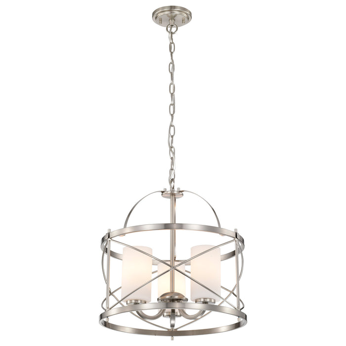 Myhouse Lighting Nuvo Lighting - 60-5333 - Three Light Pendant - Ginger - Brushed Nickel