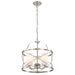 Myhouse Lighting Nuvo Lighting - 60-5333 - Three Light Pendant - Ginger - Brushed Nickel