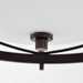 Myhouse Lighting Nuvo Lighting - 60-5335 - Two Light Semi Flush Mount - Ginger - Old Bronze