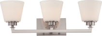 Myhouse Lighting Nuvo Lighting - 60-5453 - Three Light Vanity - Mobili - Brushed Nickel