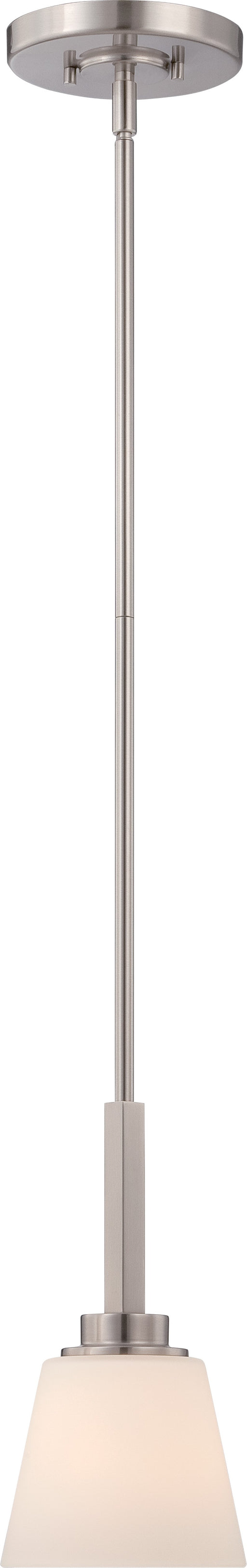 Myhouse Lighting Nuvo Lighting - 60-5457 - One Light Mini Pendant - Mobili - Brushed Nickel