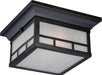 Myhouse Lighting Nuvo Lighting - 60-5606 - Two Light Flush Mount - Drexel - Stone Black