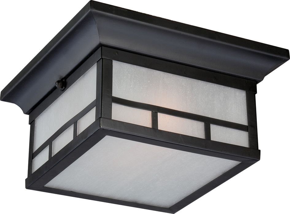 Myhouse Lighting Nuvo Lighting - 60-5606 - Two Light Flush Mount - Drexel - Stone Black