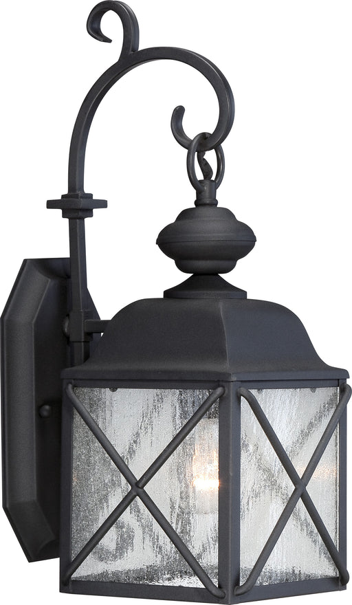 Myhouse Lighting Nuvo Lighting - 60-5621 - One Light Wall Lantern - Wingate - Textured Black