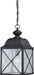 Myhouse Lighting Nuvo Lighting - 60-5624 - One Light Hanging Lantern - Wingate - Textured Black