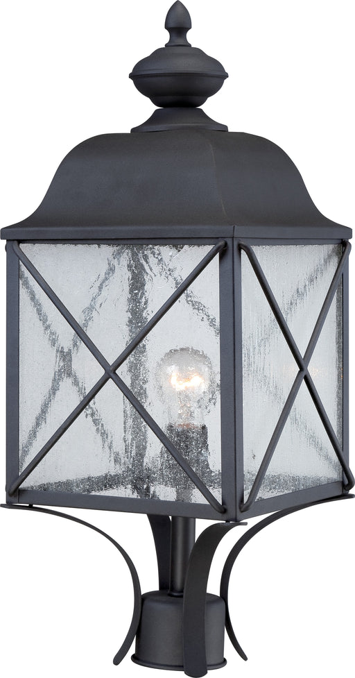 Myhouse Lighting Nuvo Lighting - 60-5625 - One Light Post Lantern - Wingate - Textured Black