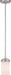Myhouse Lighting Nuvo Lighting - 60-615 - One Light Mini Pendant - Polaris - Brushed Nickel
