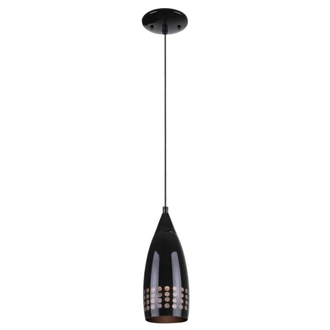 Myhouse Lighting Westinghouse Lighting - 6100900 - One Light Mini Pendant - Percy - Black