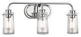 Myhouse Lighting Kichler - 45459CH - Three Light Bath - Braelyn - Chrome