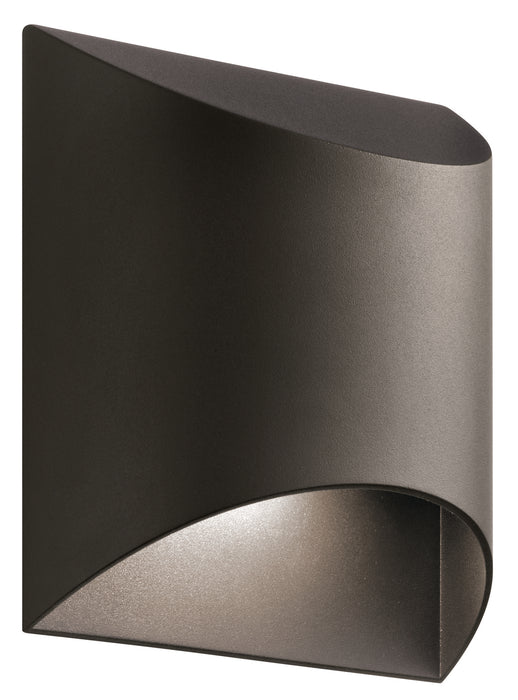 Myhouse Lighting Kichler - 49278AZTLED - LED Outdoor Wall Mount - Wesley - Textured Architectural Bronze