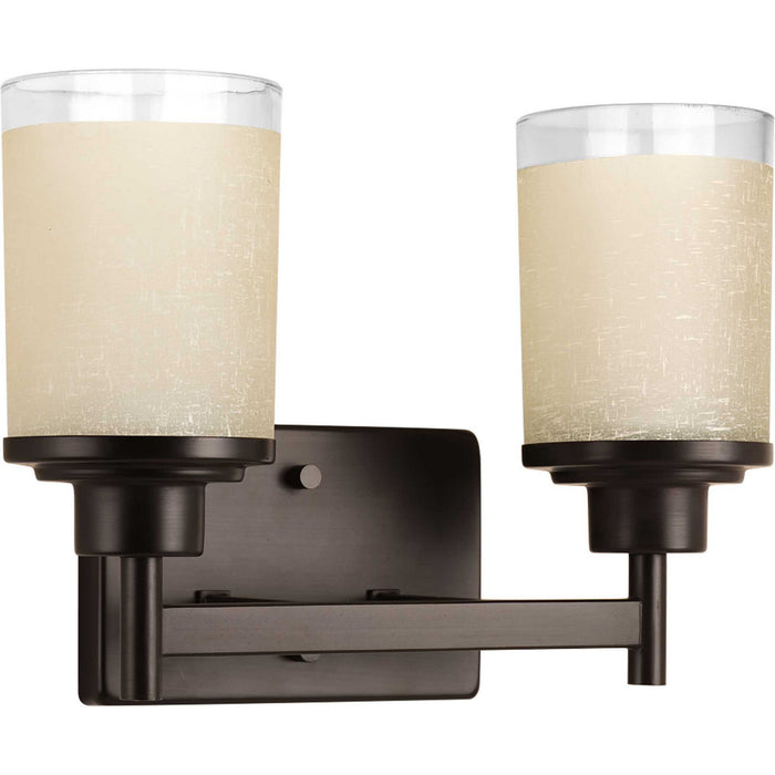 Myhouse Lighting Progress Lighting - P2977-20 - Two Light Bath - Alexa - Antique Bronze