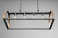 Myhouse Lighting Progress Lighting - P4720-71 - Four Light Island Pendant - Trestle - Gilded Iron