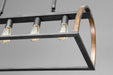 Myhouse Lighting Progress Lighting - P4720-71 - Four Light Island Pendant - Trestle - Gilded Iron