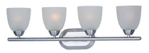 Myhouse Lighting Maxim - 11314FTPC - Four Light Bath Vanity - Axis - Polished Chrome