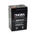 Myhouse Lighting Nora Lighting - NEB-6V-4.5 - Battery 6 Volt 4.5 Amp/Hour - Exit & Emer- Batteries