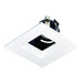 Myhouse Lighting Nora Lighting - NL-4857BWW - 4"Sqtrm Regress,Adj,Ref - Rec Lv 4" Square Trim - Black/White
