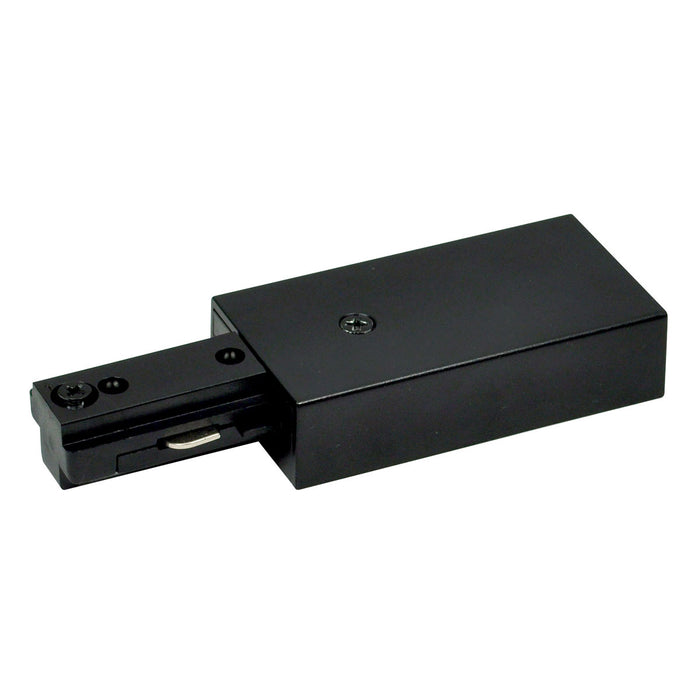 Myhouse Lighting Nora Lighting - NT-316B/L - Live End Feed, Left, 1 Circuit Track - Track Syst & Comp-1 Cir - Black