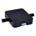 Myhouse Lighting Nora Lighting - NT-358B/10A - In-Line Feed W/ Circuit Limiter, 10 Amps, 1 Circuit Track - Track Syst & Comp-1 Cir - Black