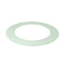 Myhouse Lighting Nora Lighting - NTG-8FC - 8"Glass,Clear Center,Fro - Rec Inc Accessories - Clear