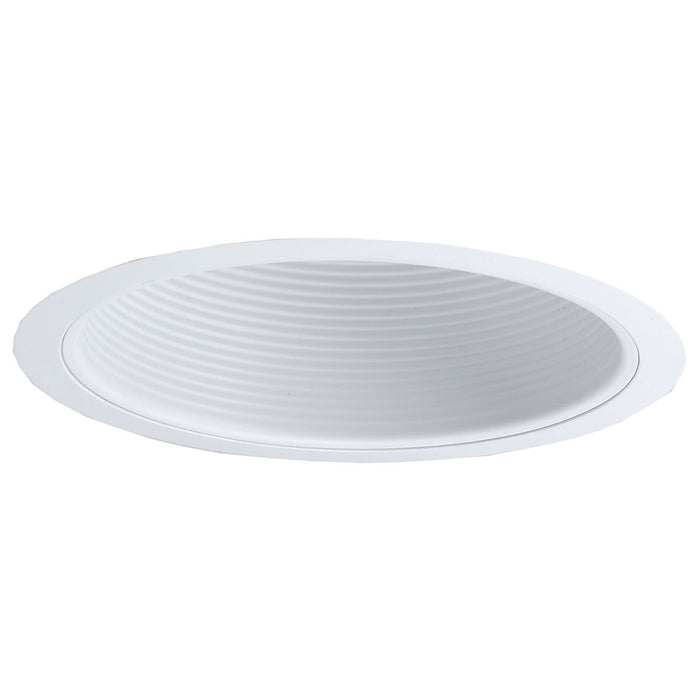 Myhouse Lighting Nora Lighting - NTM-41 - 6" Stepped Baffle W/ Plastic Ring - Rec Inc 6" Trim - White