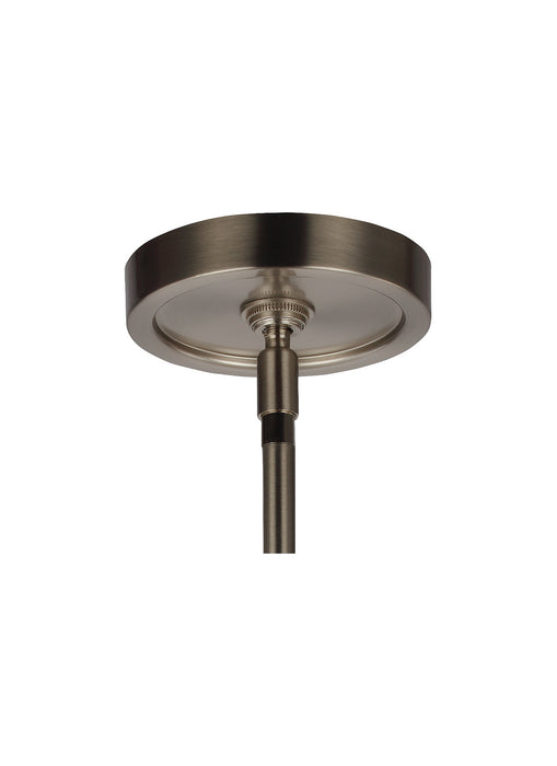 Myhouse Lighting Generation Lighting - F2985/6SN/CH - Six Light Chandelier - Jonah - Satin Nickel / Chrome