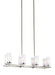 Myhouse Lighting Generation Lighting - F2986/8SN/CH - Eight Light Island Chandelier - Jonah - Satin Nickel / Chrome