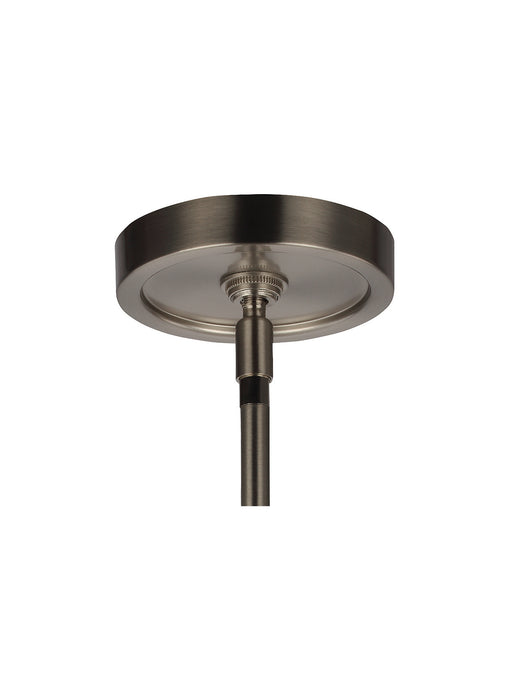 Myhouse Lighting Generation Lighting - F2987/9SN/CH - Nine Light Chandelier - Jonah - Satin Nickel / Chrome