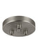 Myhouse Lighting Generation Lighting - MPC03SN - Three Light Multi-Port Canopy with Swag Hooks - Multi-Port Canopies - Satin Nickel