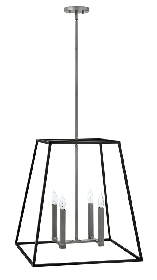 Myhouse Lighting Hinkley - 3336DZ - LED Pendant - Fulton - Aged Zinc