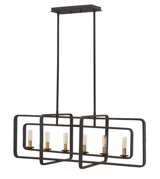 Myhouse Lighting Hinkley - 4815KZ - LED Linear Chandelier - Quentin - Buckeye Bronze