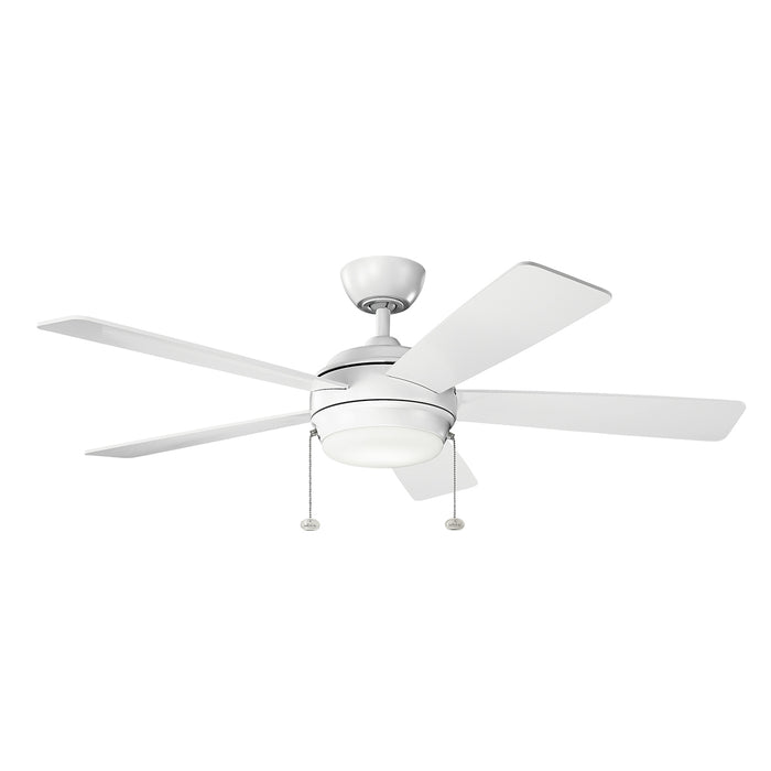 Myhouse Lighting Kichler - 330174MWH - 52"Ceiling Fan - Starkk - Matte White